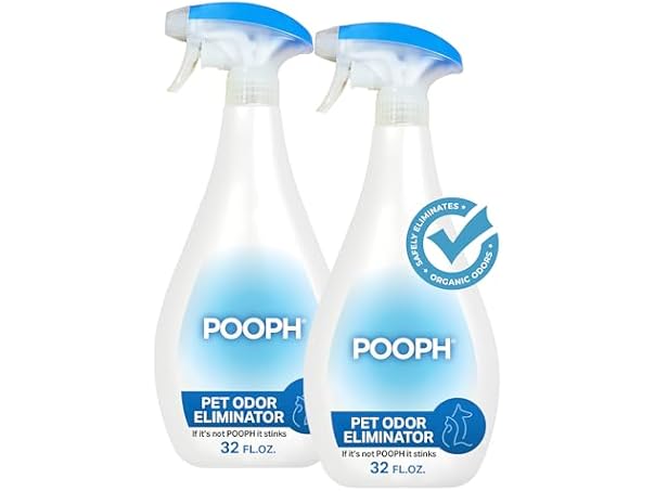 (2 Pk) Pooph Pet Odor Eliminator, 32oz Spray